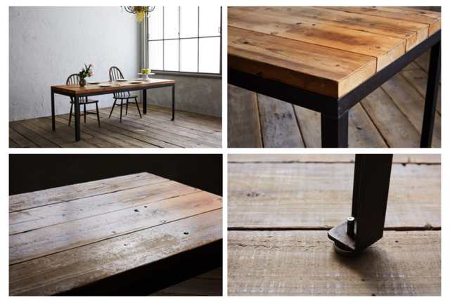 ダイニングテーブル(ロング) | Vintage Long Table – 瀬戸内造船家具 ダイニングテーブル(ロング) | Vintage Long Table – 瀬戸内造船家具